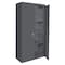 Steel Cabinets Usa Storage Cabinet, 78 in H, 48 in W, 18 in D, Charcoal, 4 Shelves AAH-48RBMAG2-C - alternate 1